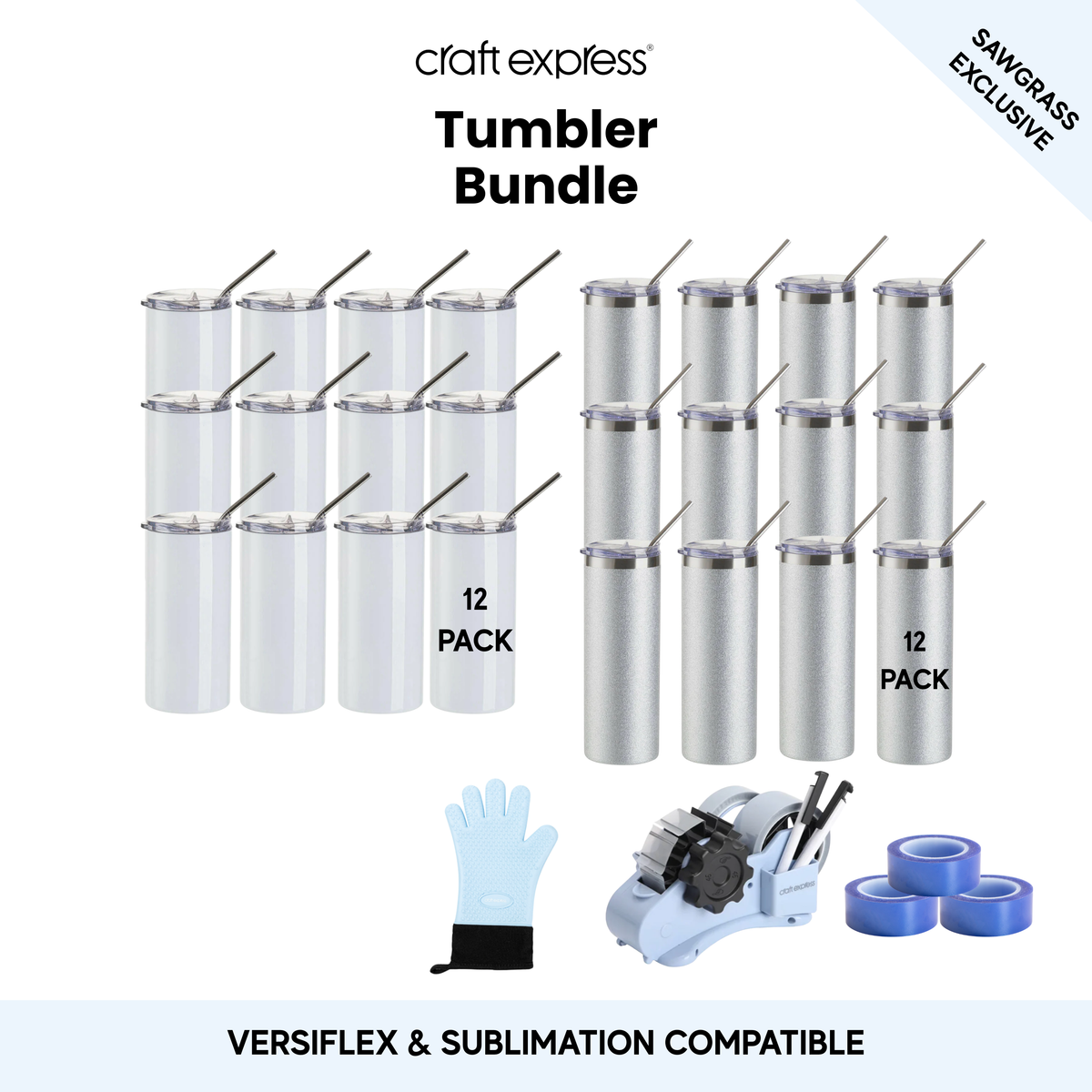 Craft Express Tumbler Bundle | Sawgrass Exclusive
