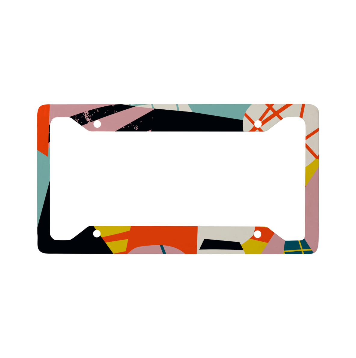 Craft Express Sublimation License Plate Cover – Glossy Aluminum, Fits All US Plates