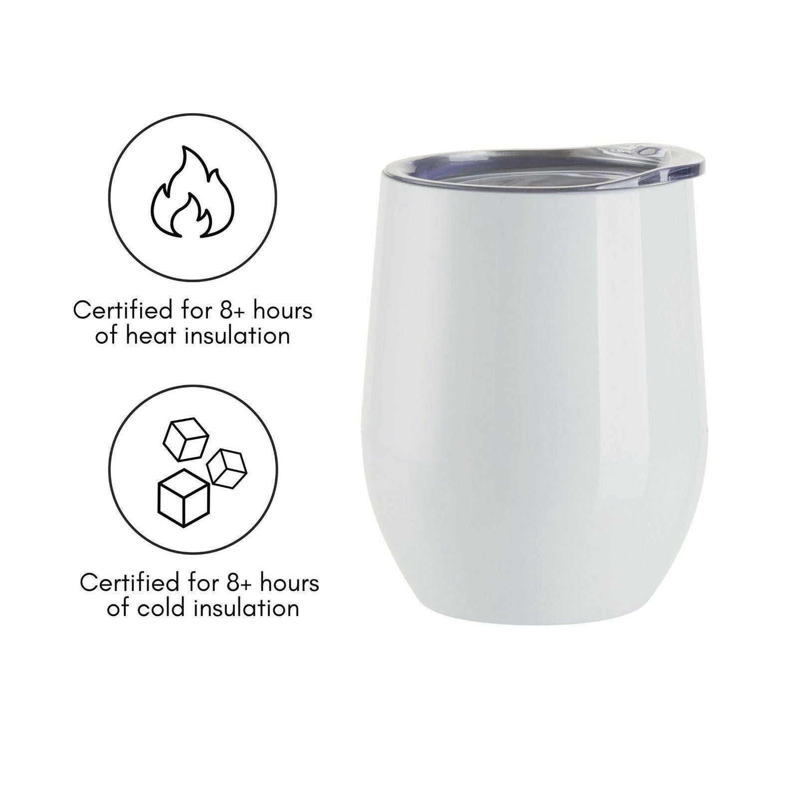Stainless Steel Sublimation Wine Tumbler - 6 Pack - Craft Express -