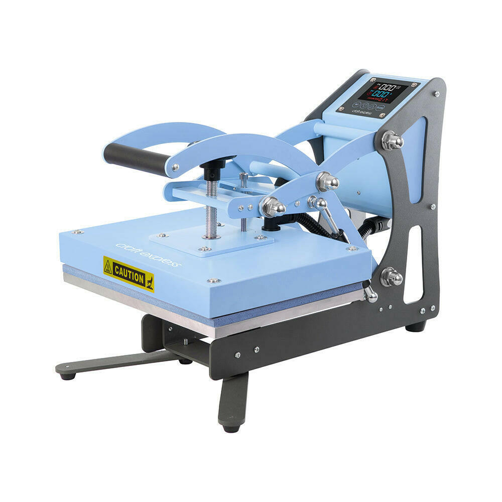 Craft Express Workspace Flat Press 9" x 12" – Compact Heat Press for DIY Projects.