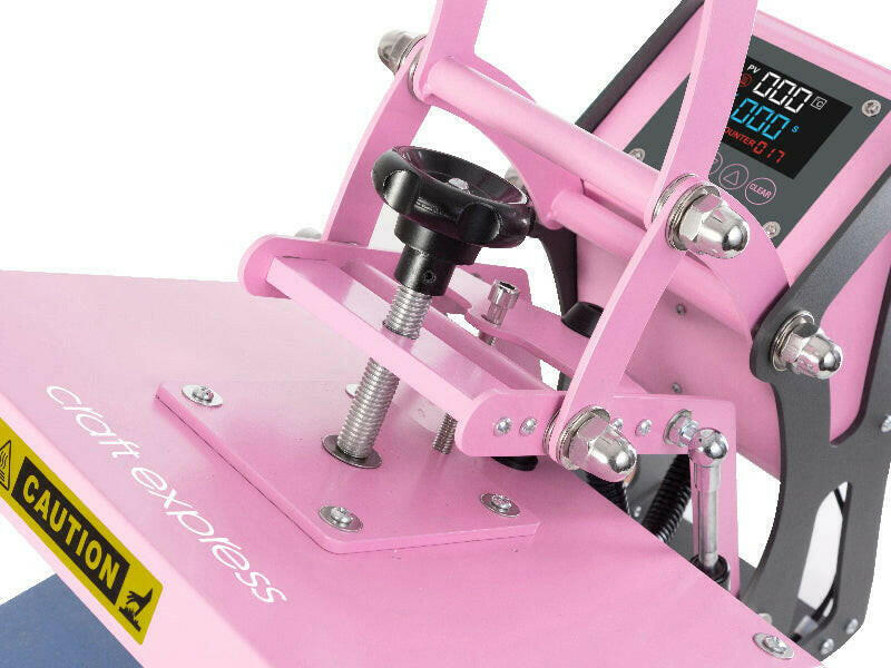 Craft Express Workspace Flat Press 9" x 12" – Compact Heat Press for DIY Projects.