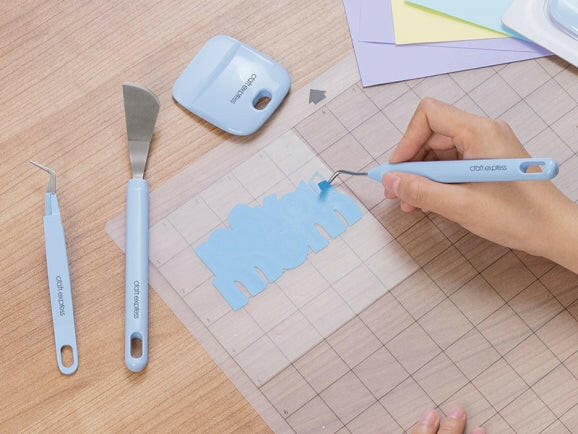 Craft Express 4 Piece Vinyl Tool Kit for Weeding & Crafting.
