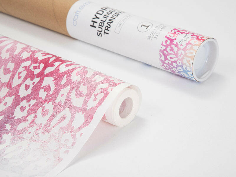 Hydro Sublimation Transfer Sheets - 15" x 40' - Craft Express -