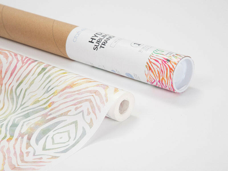 Hydro Sublimation Transfer Sheets - 15" x 40' - Craft Express -