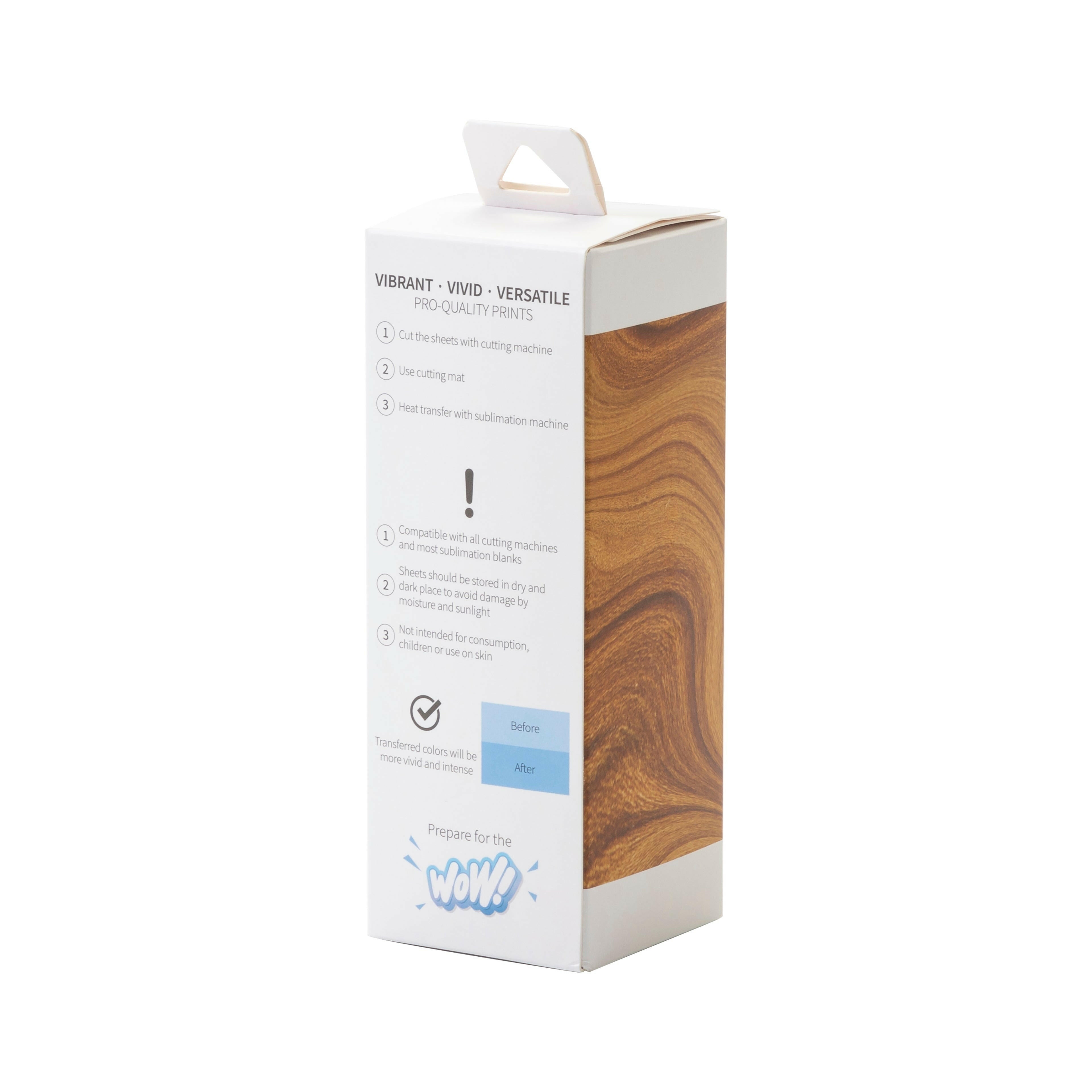4.5" x 12" Sublimation Transfer Sheets - 4 Pack - Craft Express -