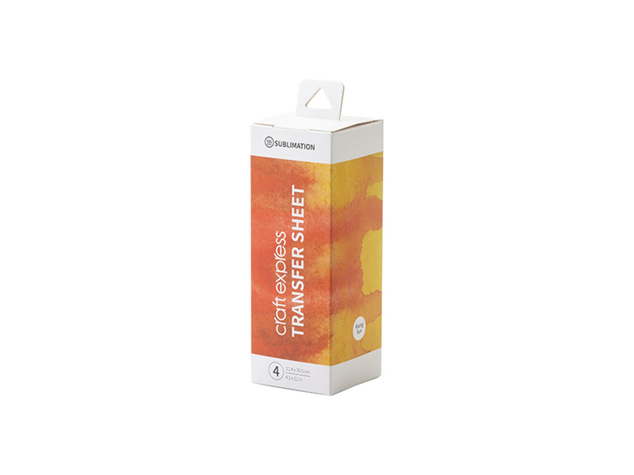 4.5" x 12" Sublimation Transfer Sheets - 4 Pack - Craft Express -