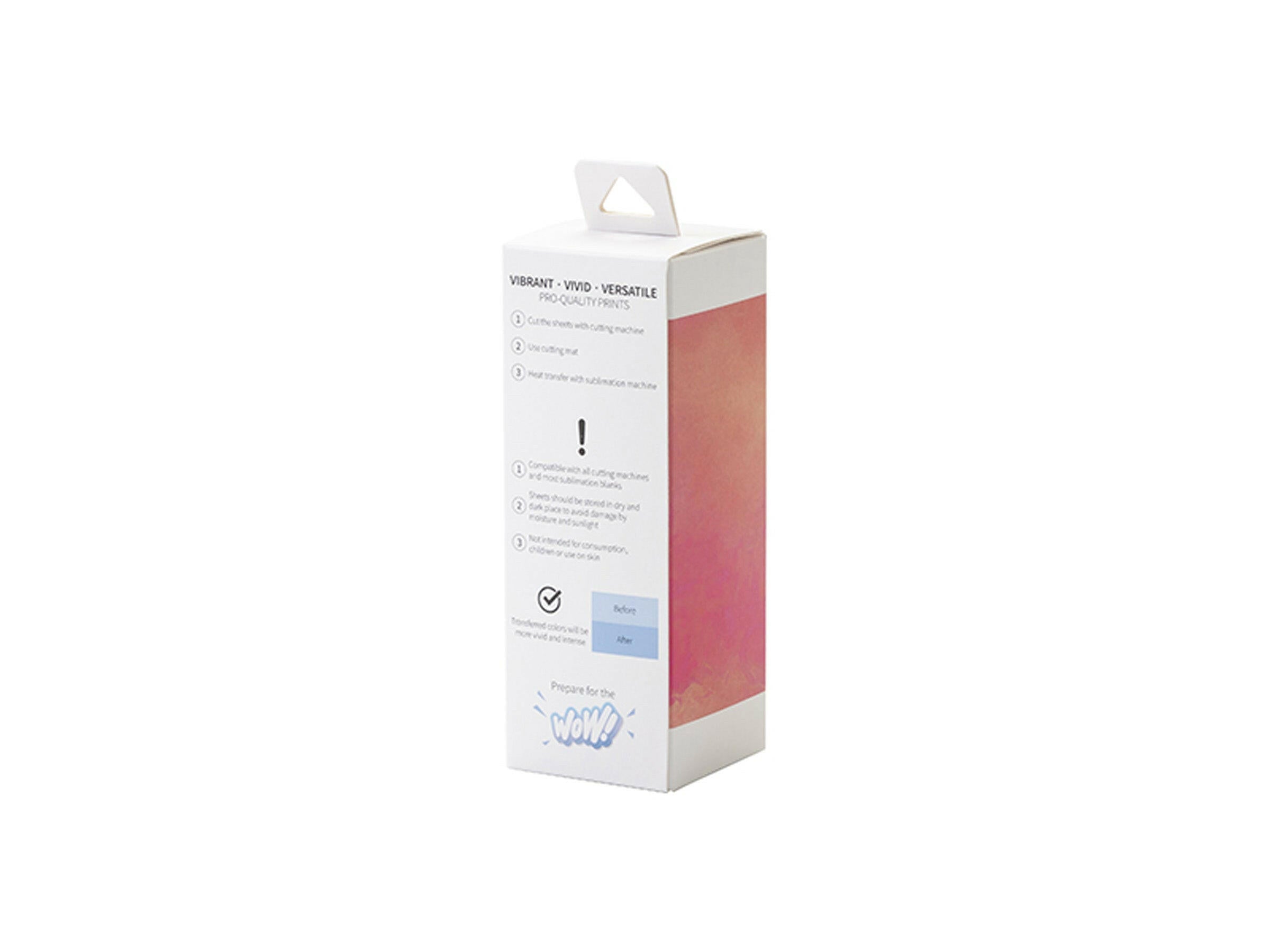 4.5" x 12" Sublimation Transfer Sheets - 4 Pack - Craft Express -