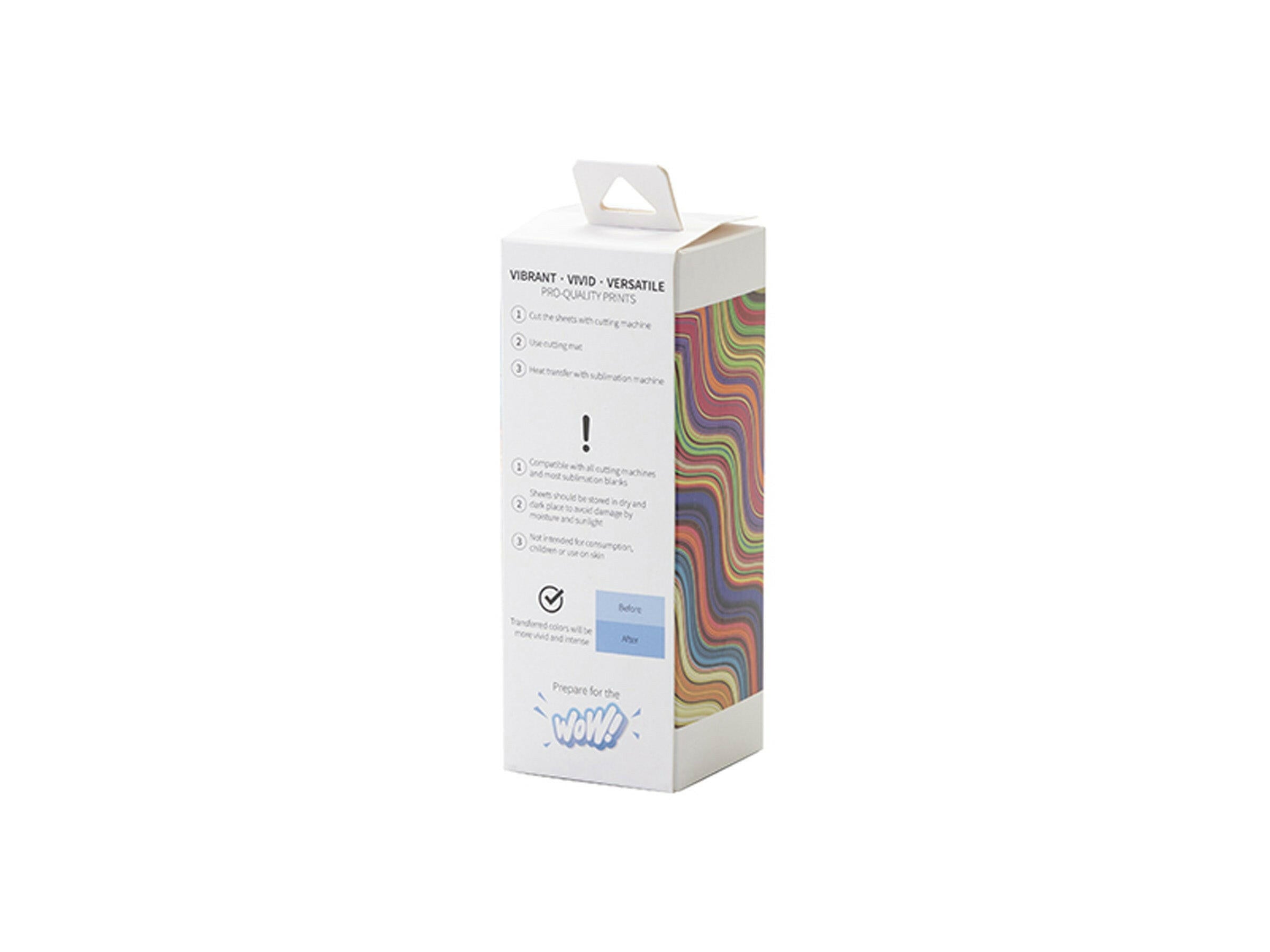 4.5" x 12" Sublimation Transfer Sheets - 4 Pack - Craft Express -