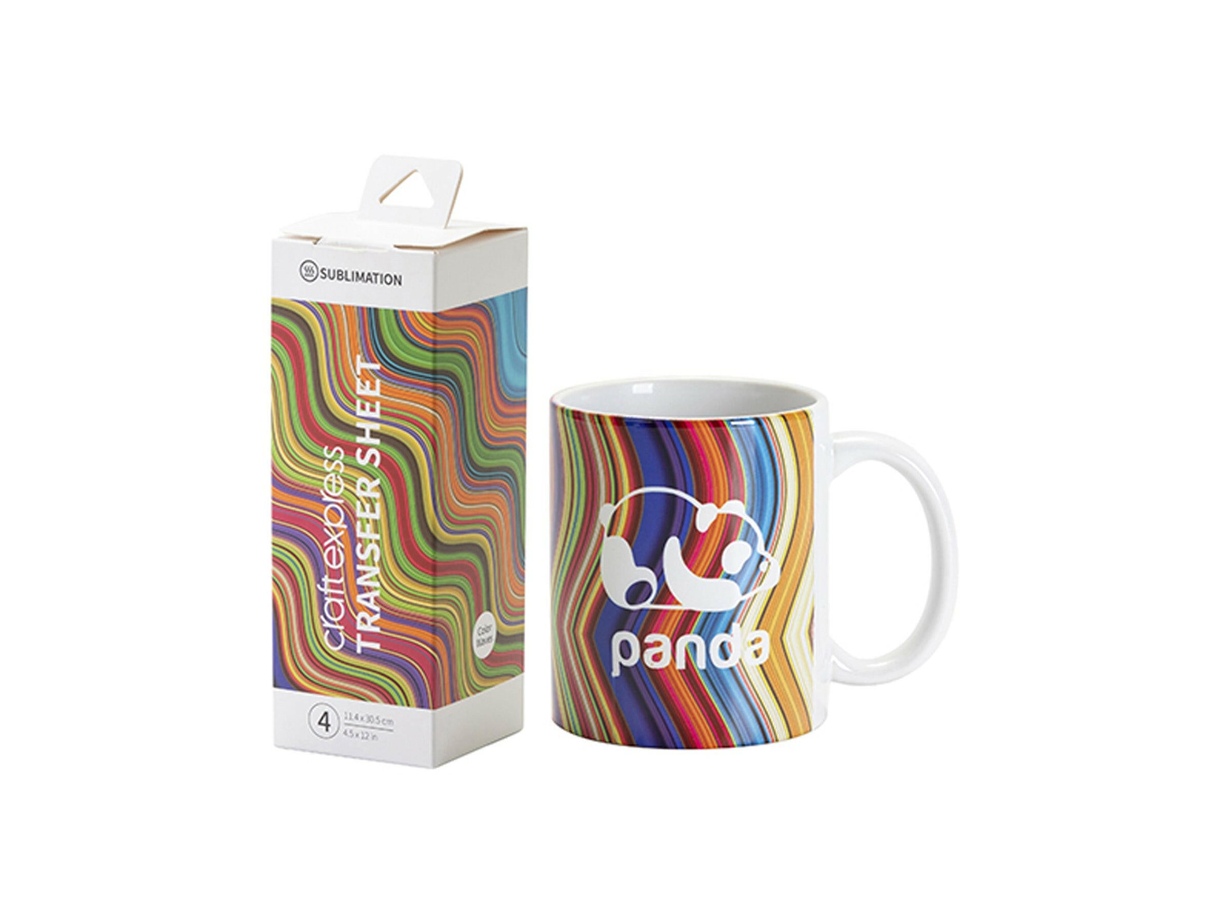 4.5" x 12" Sublimation Transfer Sheets - 4 Pack - Craft Express -