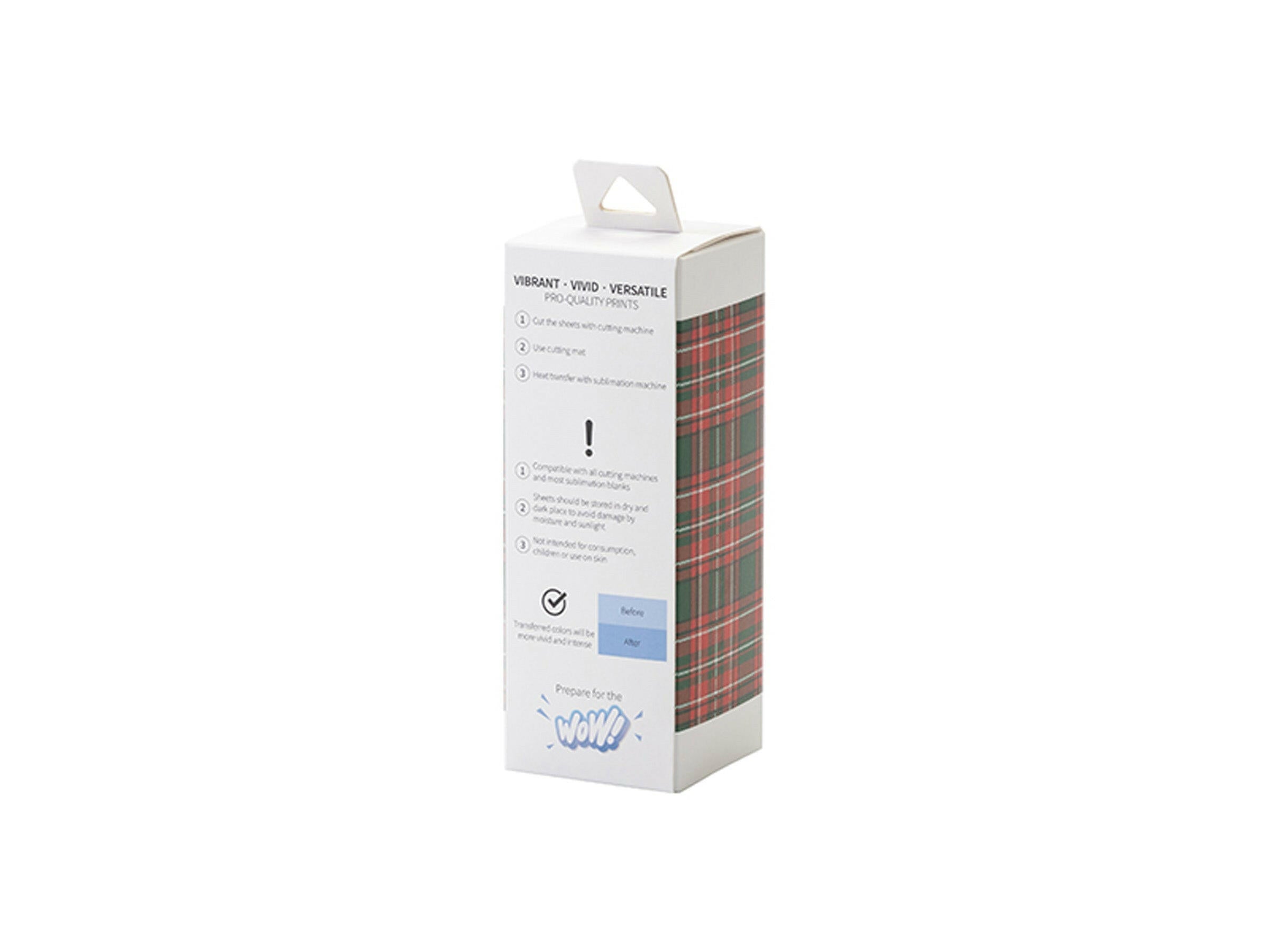 4.5" x 12" Sublimation Transfer Sheets - 4 Pack - Craft Express -