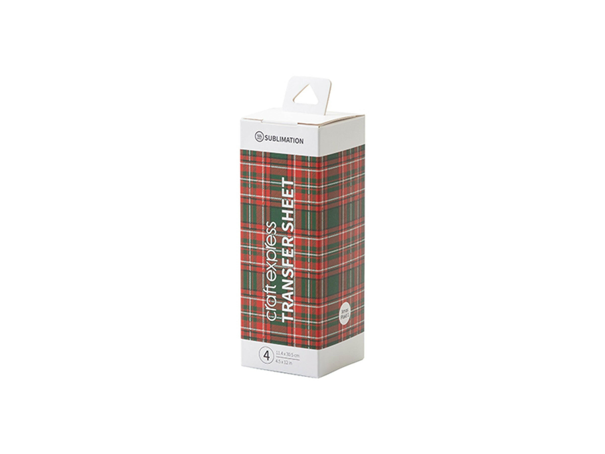 4.5" x 12" Sublimation Transfer Sheets - 4 Pack - Craft Express -