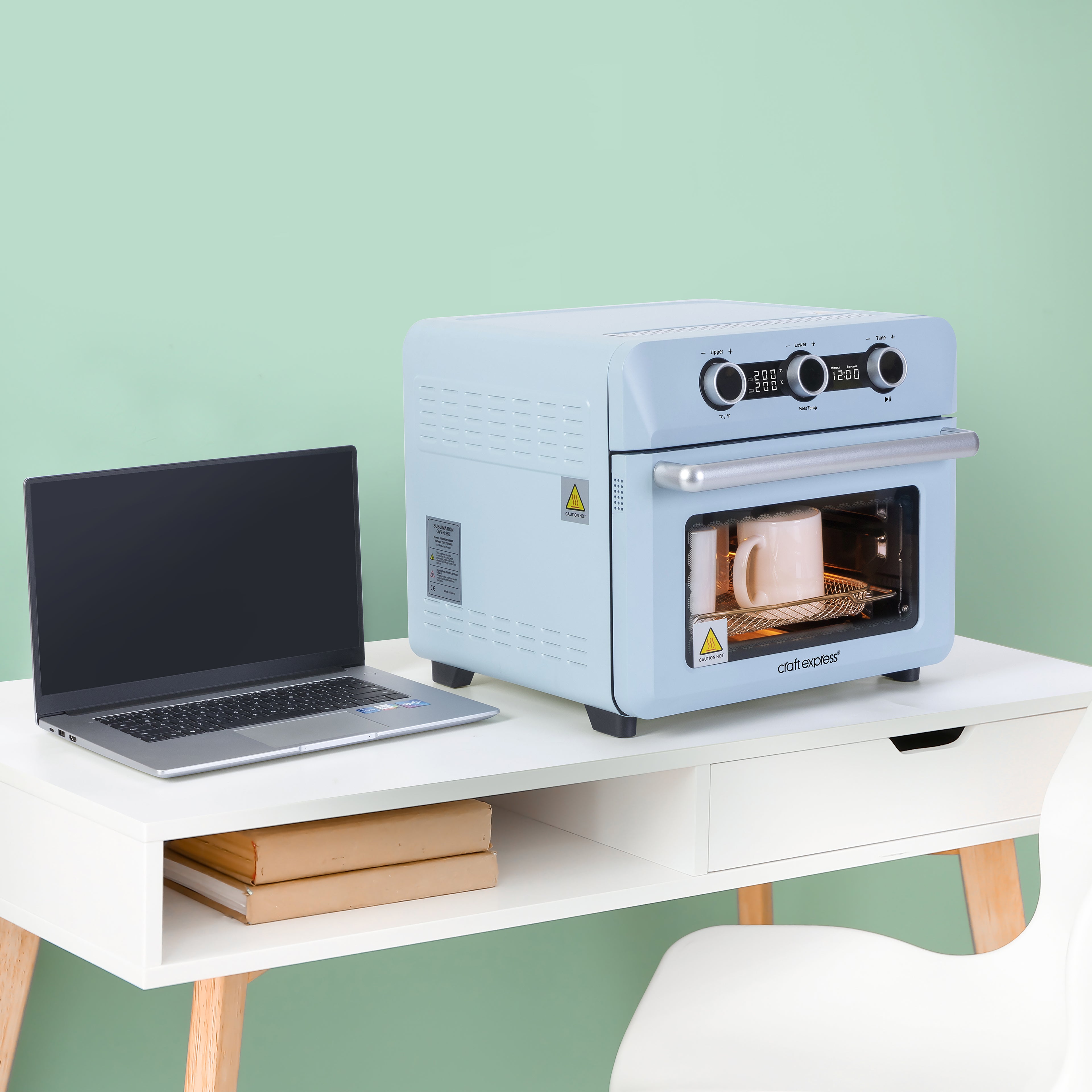 Craft Express Elite Sublimation Oven – 25L for Tumblers, Mugs & More