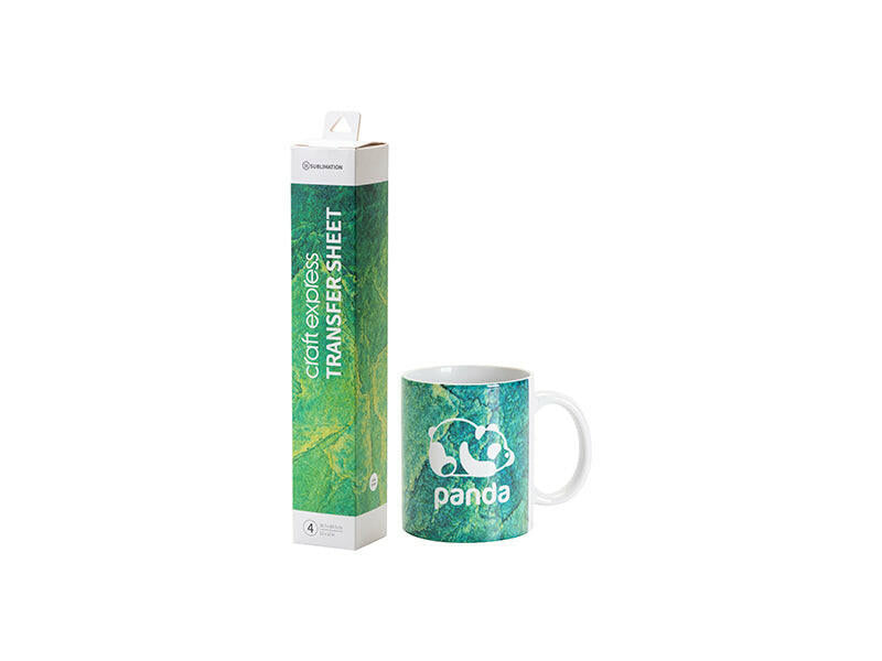 Craft Express 4 Pack 12x12 Pre-Printed Sublimation Sheets.