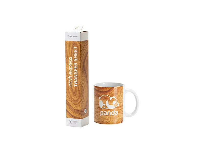Craft Express 4 Pack 12x12 Pre-Printed Sublimation Sheets.