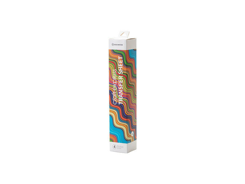 12" x 12" Pre-Printed Sublimation Sheets - 4 Pack - Craft Express -