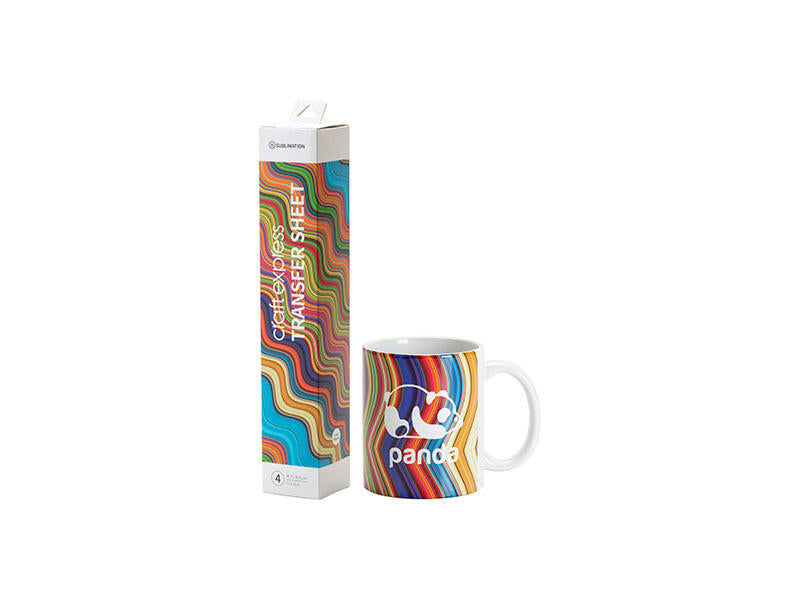 Craft Express 4 Pack 12x12 Pre-Printed Sublimation Sheets.