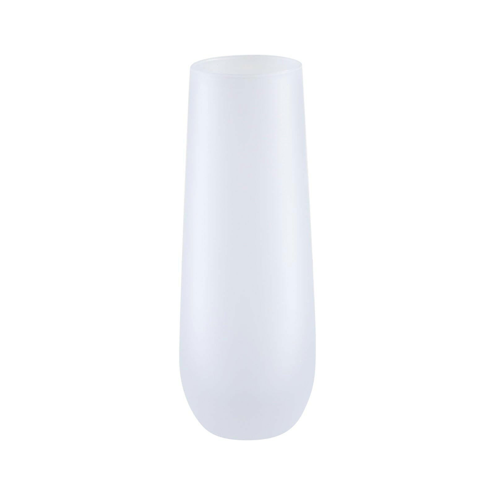 10 oz Frosted Stemless Champagne Flutes Glass 4-Pack – Elegant Sublimation-Ready Drinkware - Craft Express - 