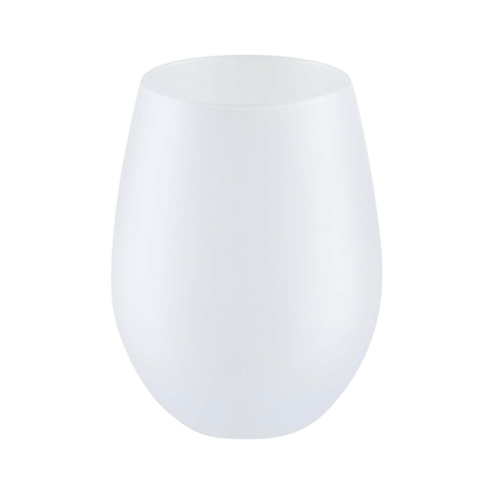 17oz Sublimation Frosted Stemless Wine Glasses - 4 Pack - Craft Express -  - 17oz Sublimation Frosted Stemless Wine Glasses - 4 Pack - Craft Express - 