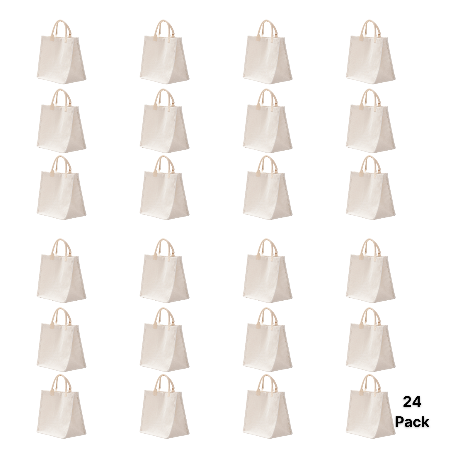 Craft Express Linen Shopping Bag for Sublimation & Custom Designs, 15" x 16"