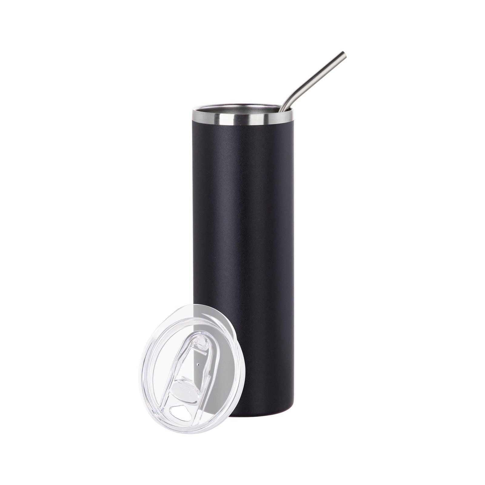 30oz Powder Coated Stainless Steel Tumbler with Straw and Sliding Lid - 6 Pack - Craft Express -  - 30oz Powder Coated Stainless Steel Tumbler with Straw and Sliding Lid - 6 Pack - Craft Express - 