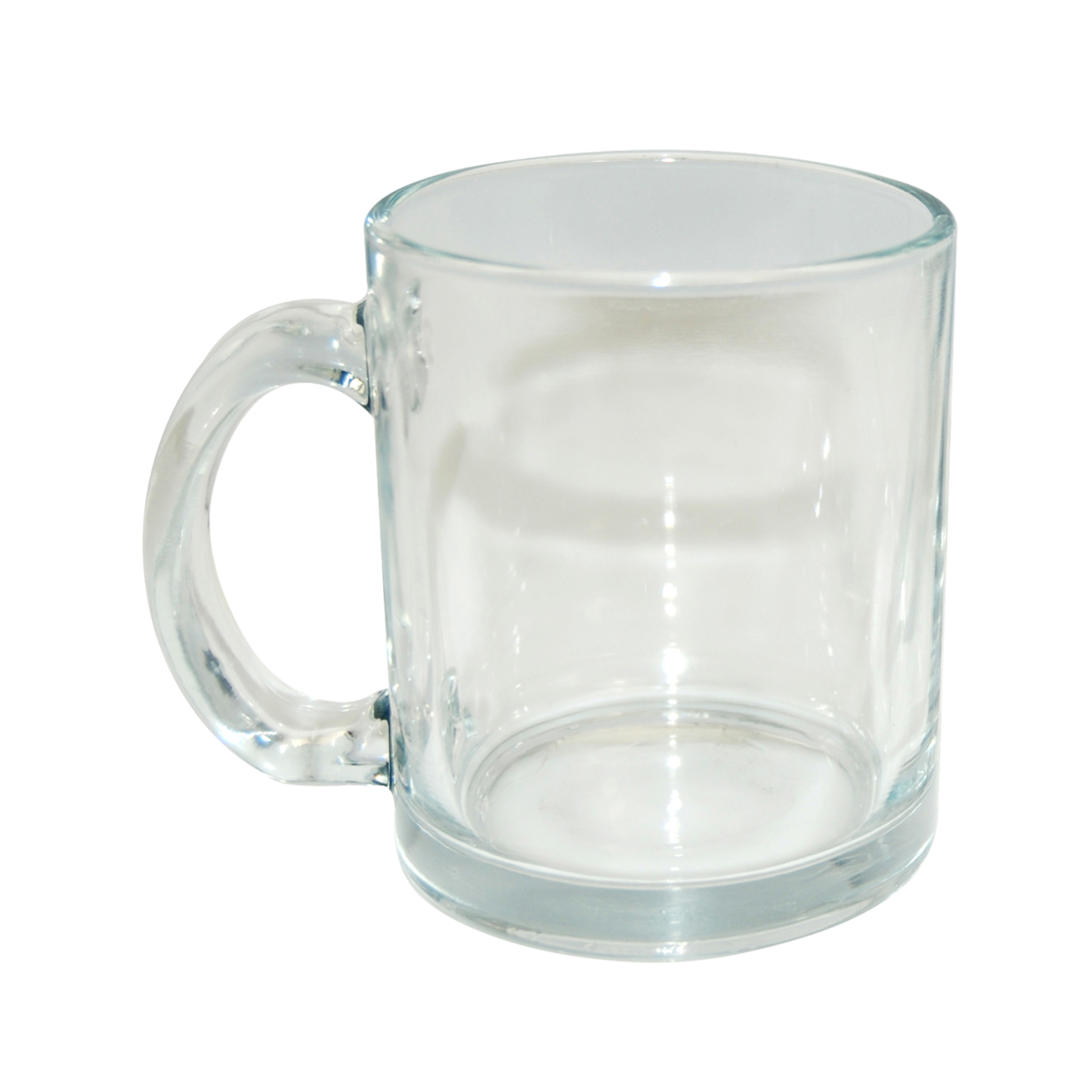 Craft Express 6 Pack 11oz Clear Glass Mug for Sublimation & Custom Gifts