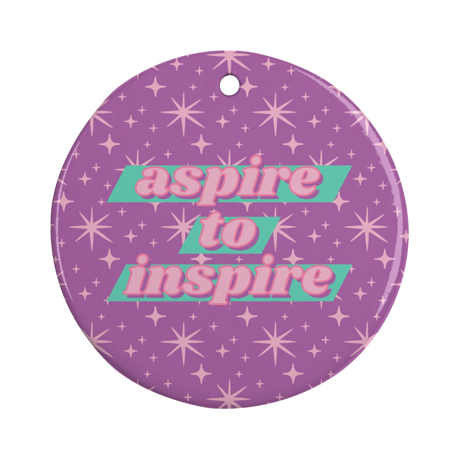 3" Round  Double Sided Sublimation Ceramic Ornaments - Craft Express -  - 3" Round  Double Sided Sublimation Ceramic Ornaments - Craft Express - 