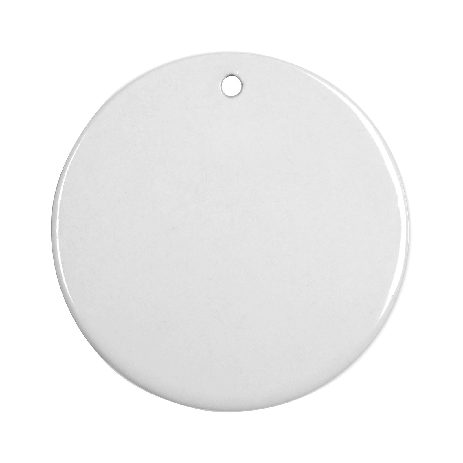 3" Round  Double Sided Sublimation Ceramic Ornaments - Craft Express -  - 3" Round  Double Sided Sublimation Ceramic Ornaments - Craft Express - 