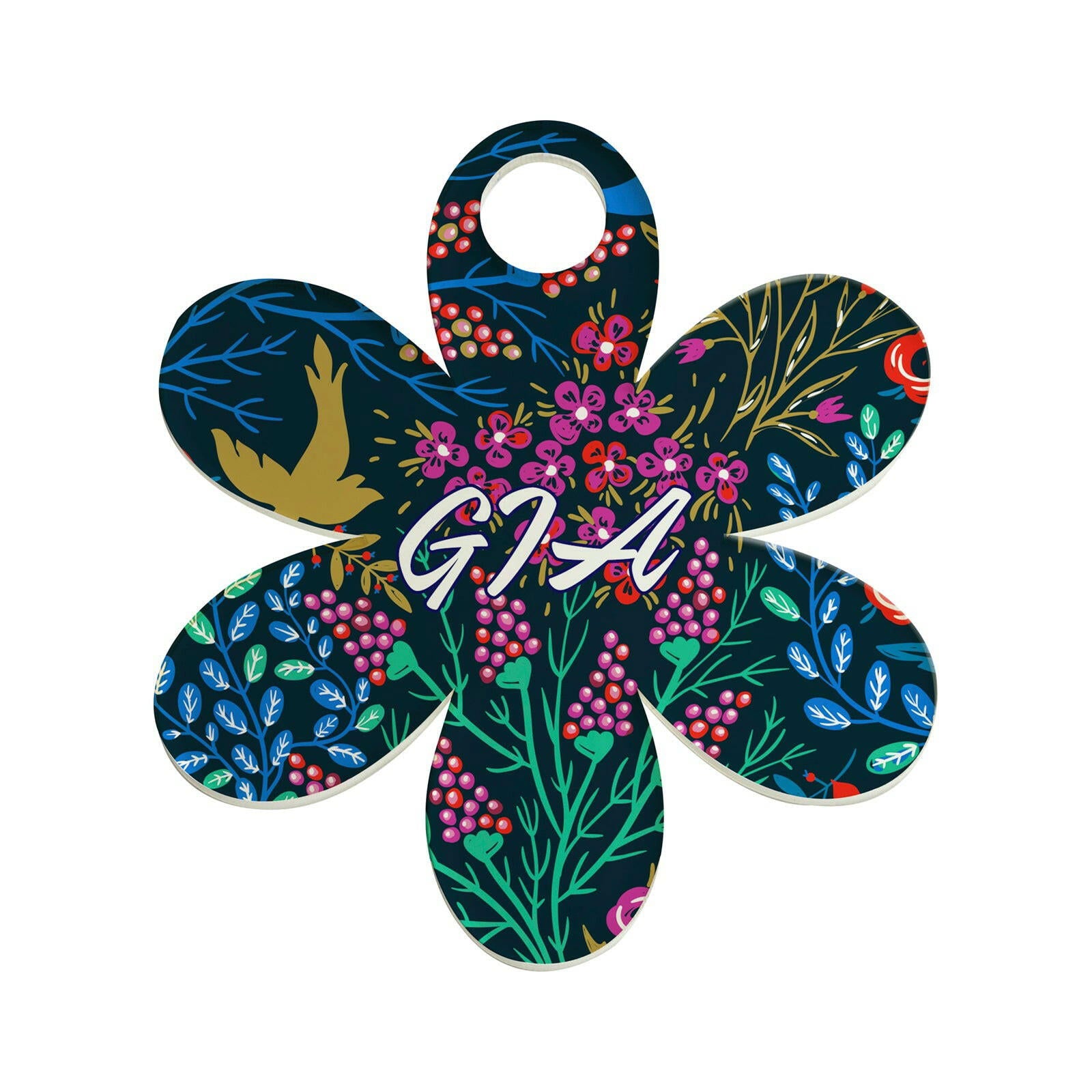 40oz Tumbler Acrylic Flower Sublimation Name Tag - 10 Pack - Craft Express -  - 40oz Tumbler Acrylic Flower Sublimation Name Tag - 10 Pack - Craft Express - 
