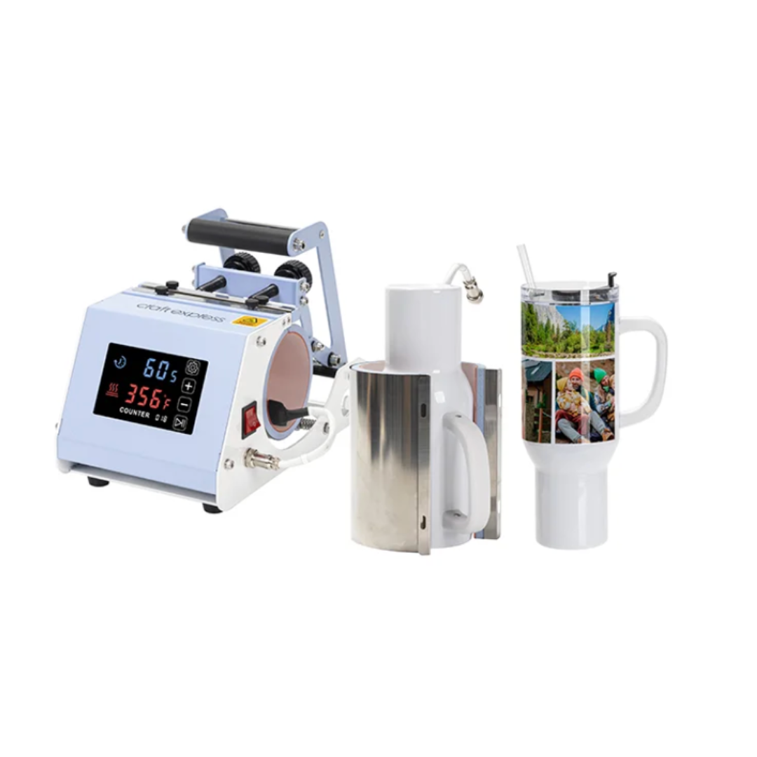 Craft Hobby Plus 40oz Tumbler Press (Touch Screen)-110v,usa plug