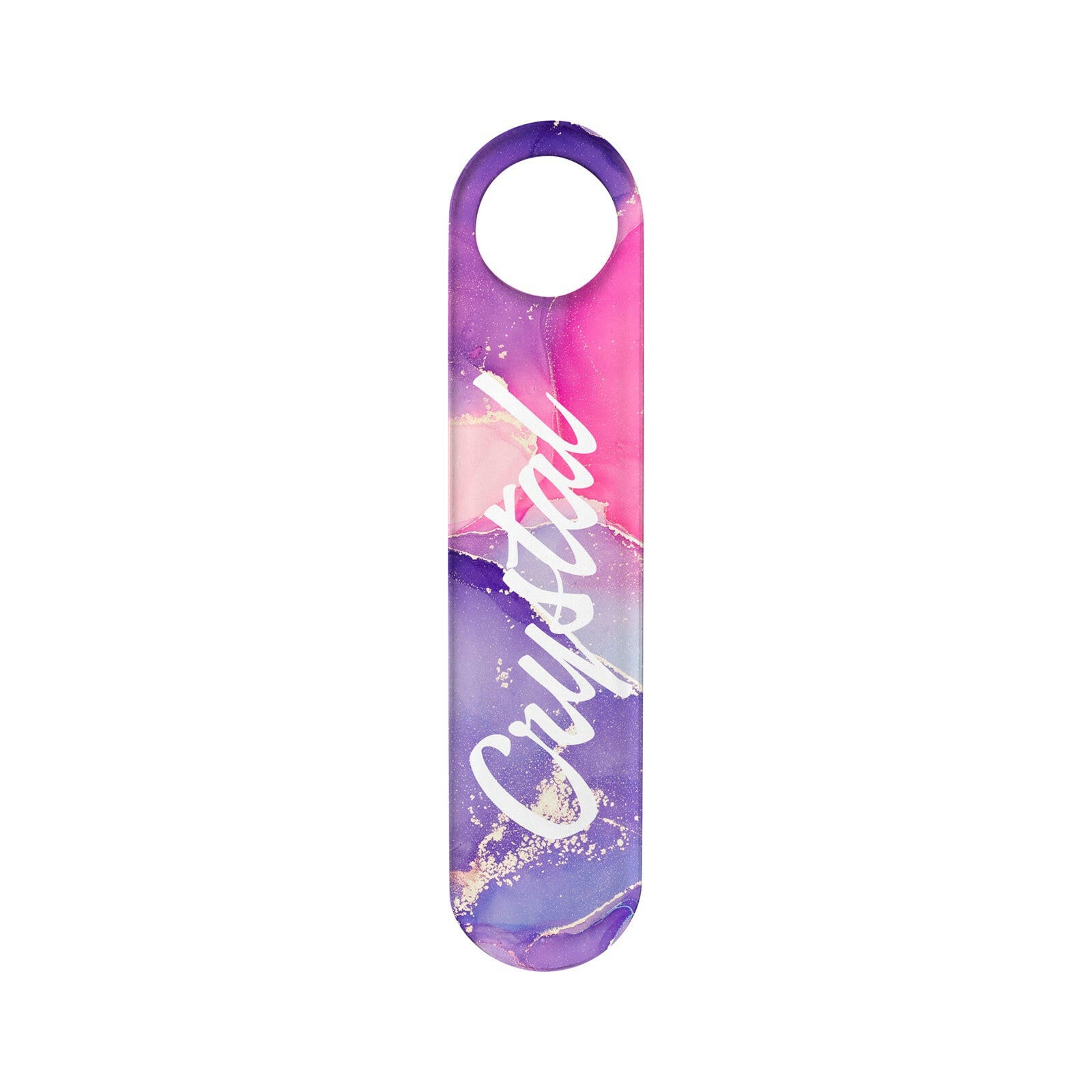 40oz Tumbler Acrylic Skinny Name Tags - 10 Pack.