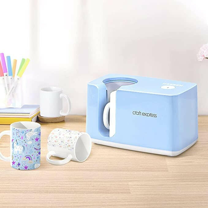 Automatic Mug Press Pacific Blue - Craft Express -  - Automatic Mug Press Pacific Blue - Craft Express - 