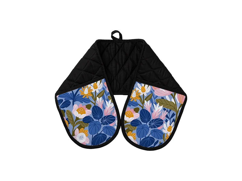 Double Mitt Sublimation Pot Holder - 2 Pack
