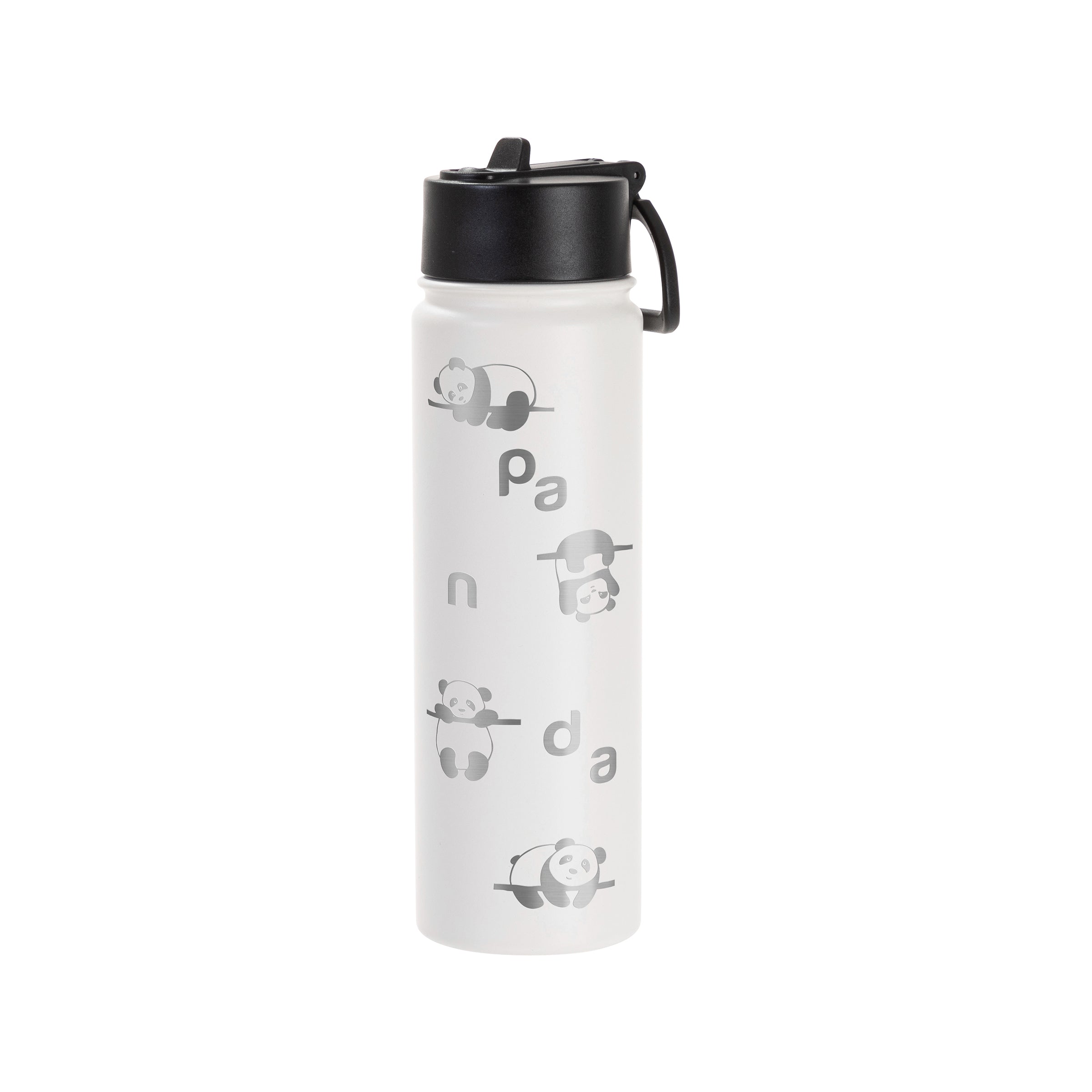 22oz Powder Coated Water Bottle Flask - 6 Pack