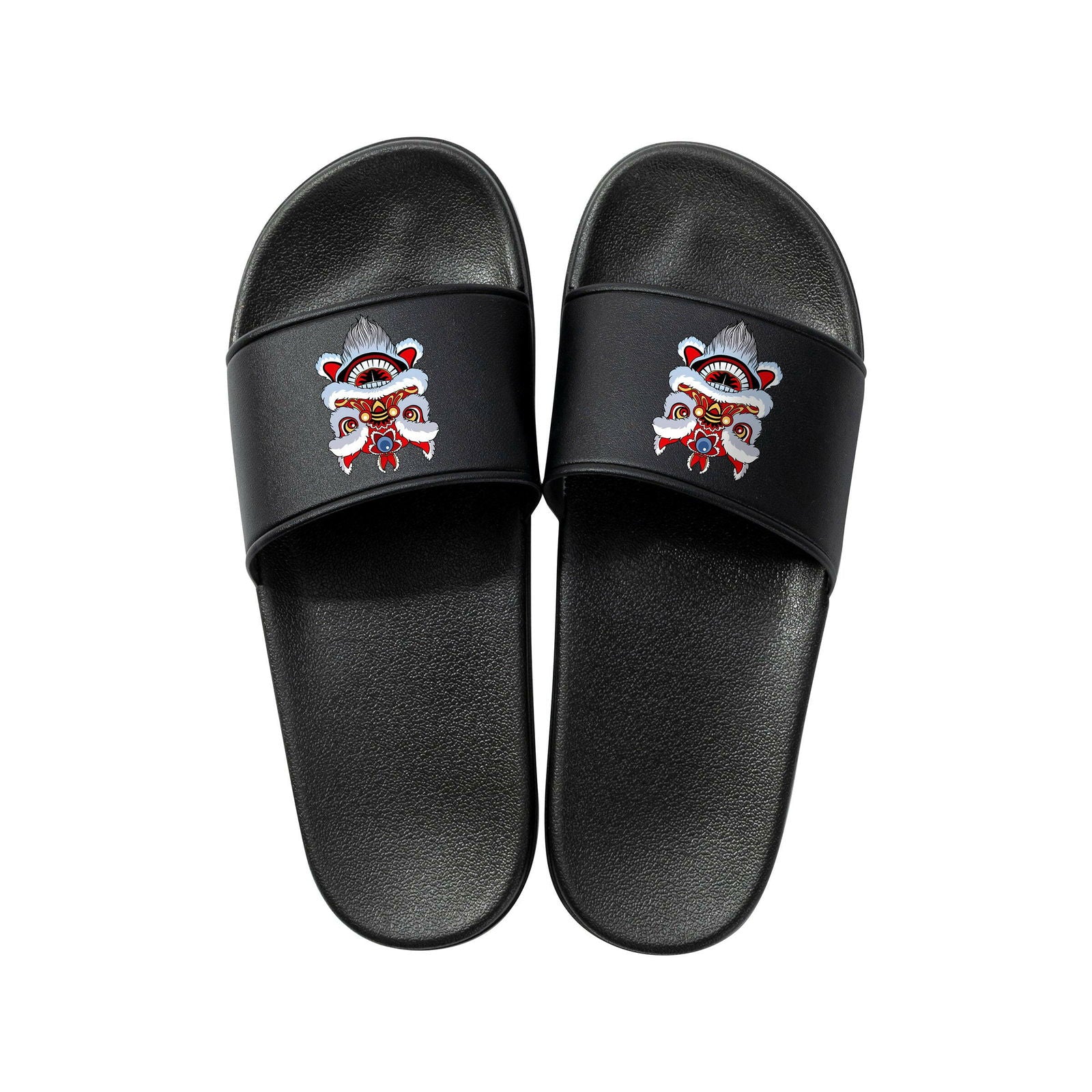Black  DTF Sliders - Adult - Craft Express -  - Black  DTF Sliders - Adult - Craft Express - 