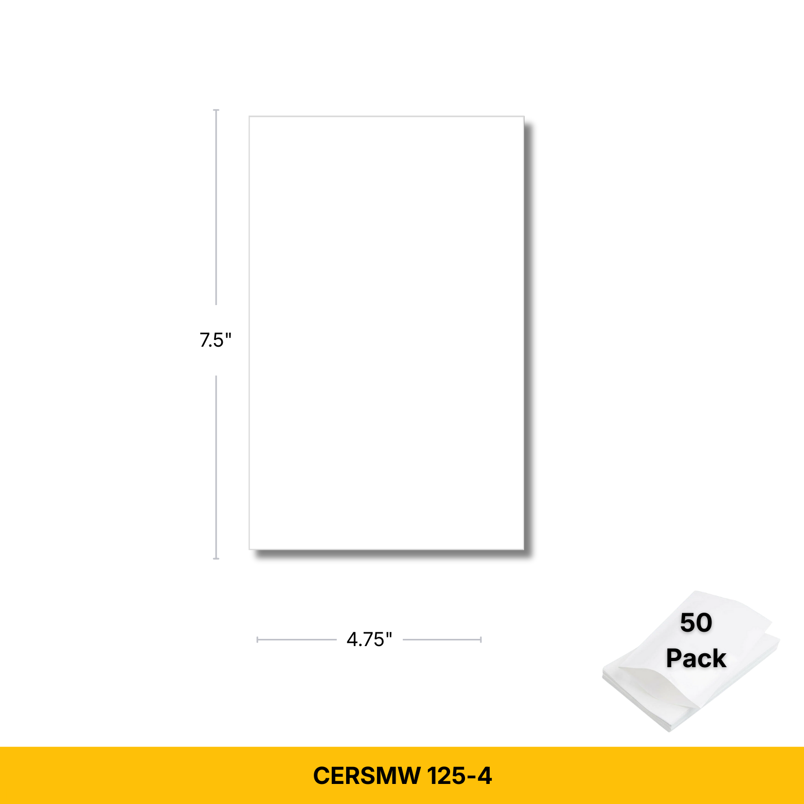 Craft Express 50 Pack Sublimation Shrink Film Sheets – Heat Wraps for Irregular Blanks