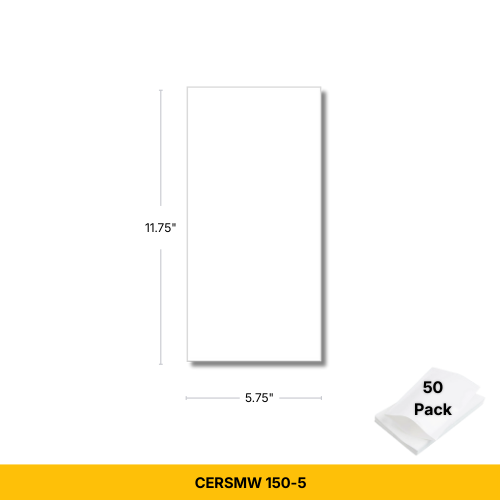 Craft Express 50 Pack Sublimation Shrink Film Sheets – Heat Wraps for Irregular Blanks