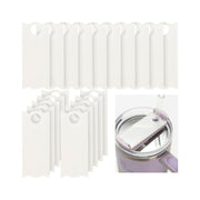 Craft Express 20 Pack 40oz Tumbler Acrylic Wide Name Tags - Craft Express