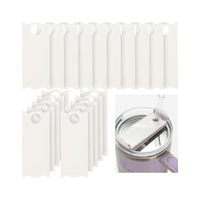 Craft Express 20 Pack 40oz Tumbler Acrylic Wide Name Tags.