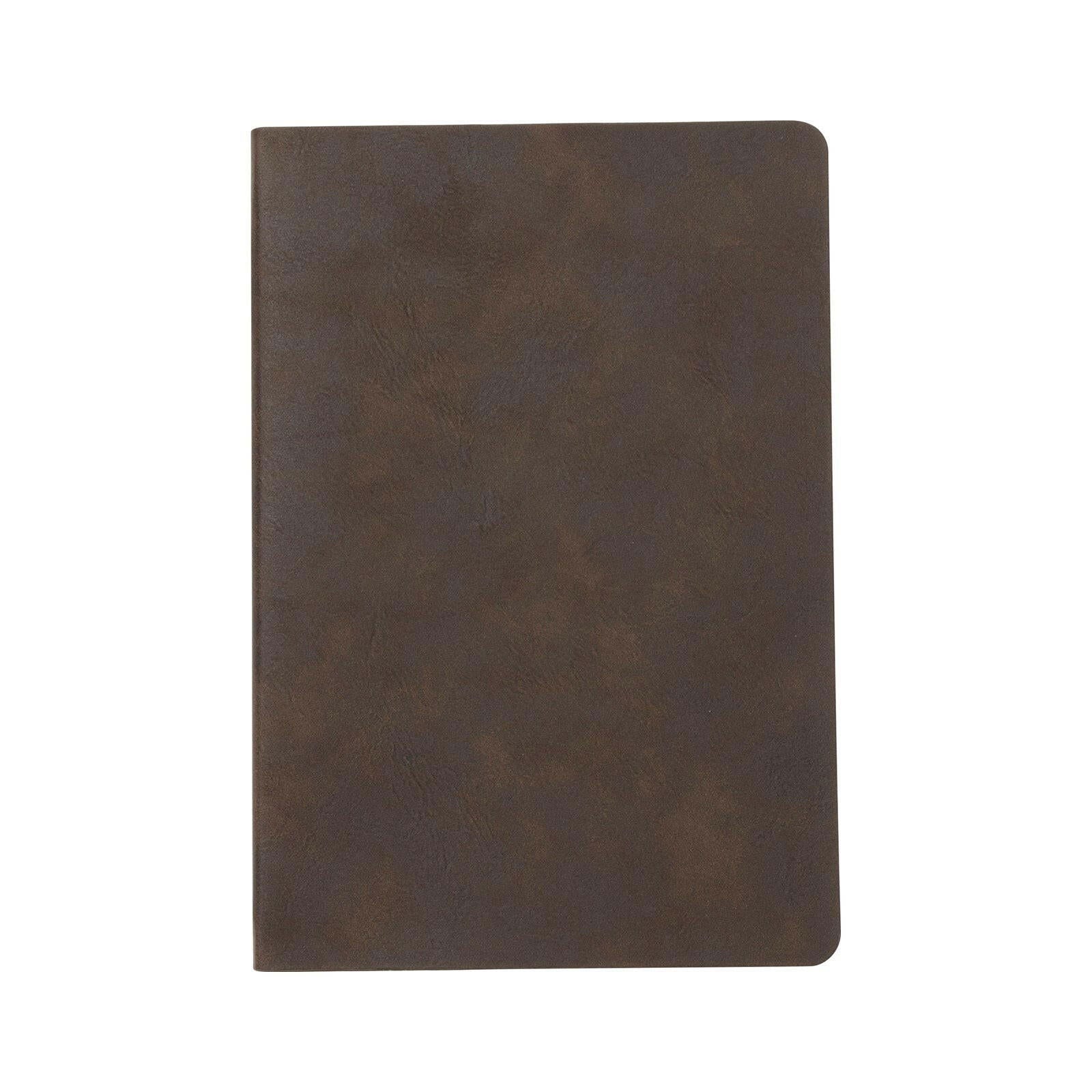 Craft Express 2 Pack Brown Engraving Vegan Leather Notebooks - Craft Express