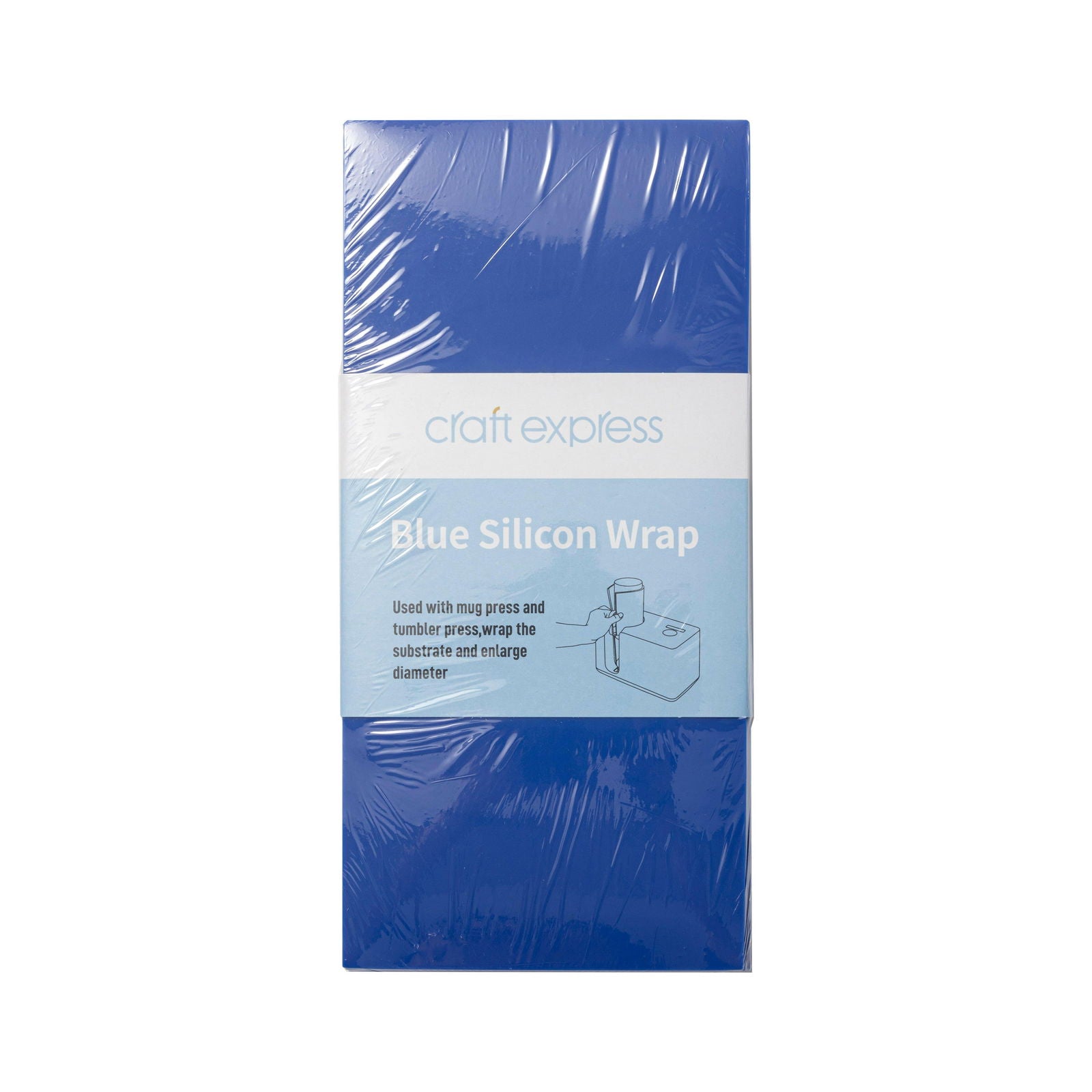 Craft Express 3 Pack Blue Silicon Wrap - Multi-Size - Retail Ready - Craft Express -  - Craft Express 3 Pack Blue Silicon Wrap - Multi-Size - Retail Ready - Craft Express - 
