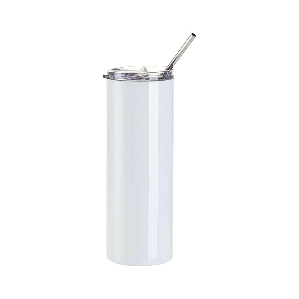 Craft Express 4 Pack 20oz Stainless Steel Skinny Sublimation Tumblers - Craft Express