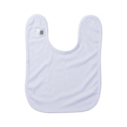 Craft Express 4 Pack White Baby Bib - Retail Ready - Craft Express -  - Craft Express 4 Pack White Baby Bib - Retail Ready - Craft Express - 
