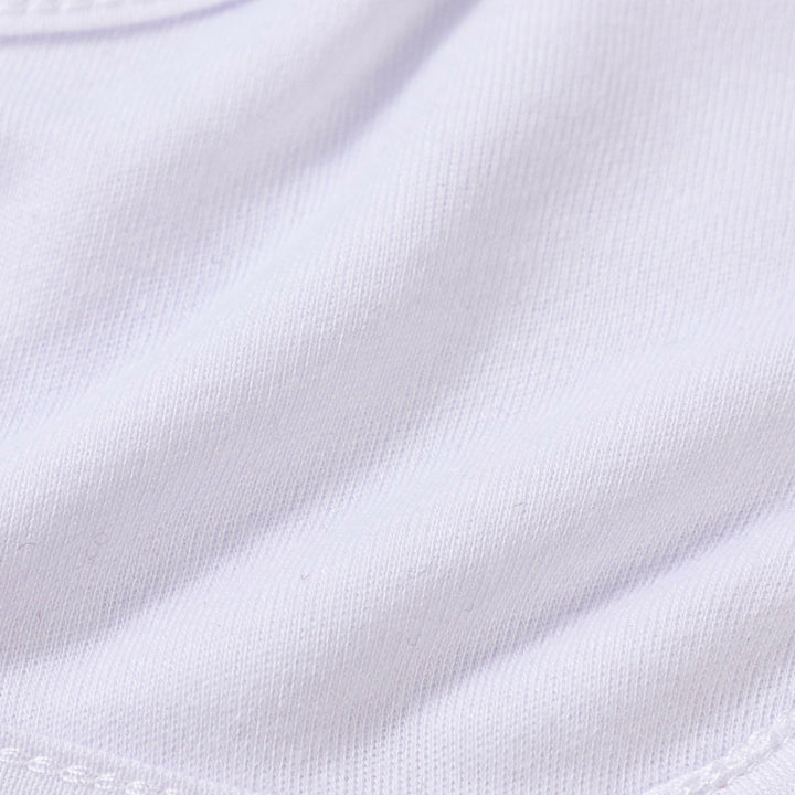 Craft Express 4 Pack White Baby Bib - Retail Ready - Craft Express -  - Craft Express 4 Pack White Baby Bib - Retail Ready - Craft Express - 