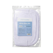 Craft Express 4 Pack White Baby Bib - Retail Ready - Craft Express -  - Craft Express 4 Pack White Baby Bib - Retail Ready - Craft Express - 
