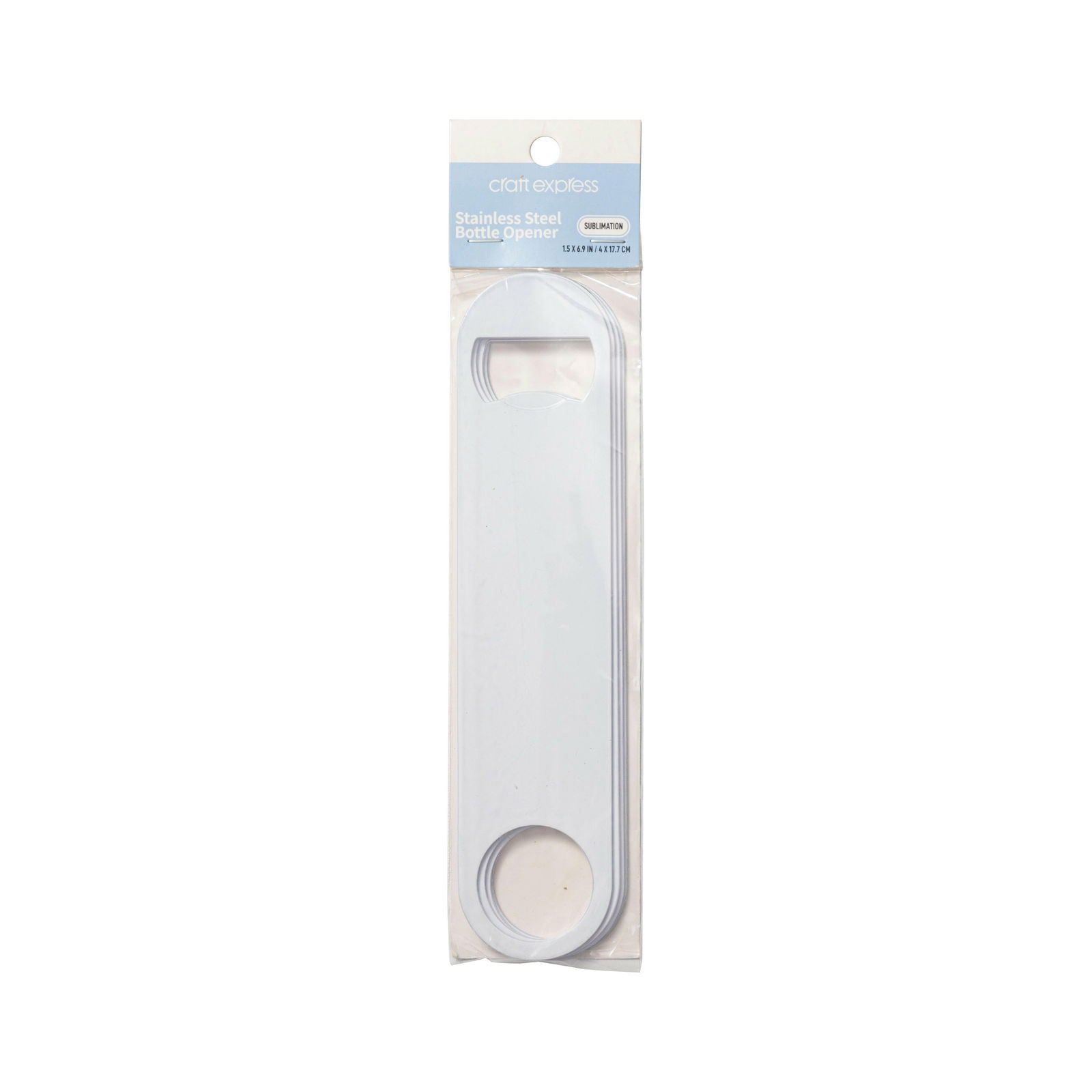 Craft Express 4 Pack White Bottle Opener- Retail Ready - Craft Express -  - Craft Express 4 Pack White Bottle Opener- Retail Ready - Craft Express - 