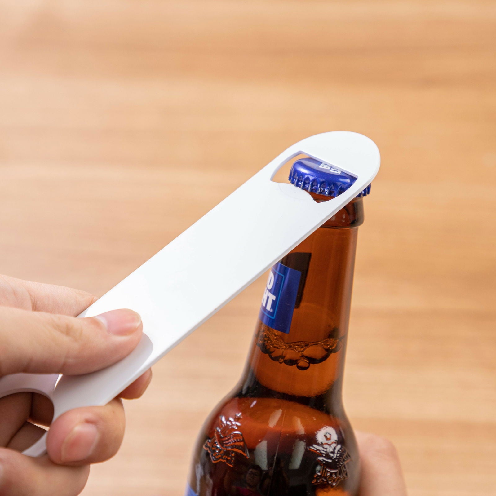 Craft Express 4 Pack White Bottle Opener- Retail Ready - Craft Express -  - Craft Express 4 Pack White Bottle Opener- Retail Ready - Craft Express - 