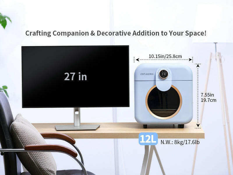 Craft Express Elite Pacific Blue 12L Sublimation Oven.