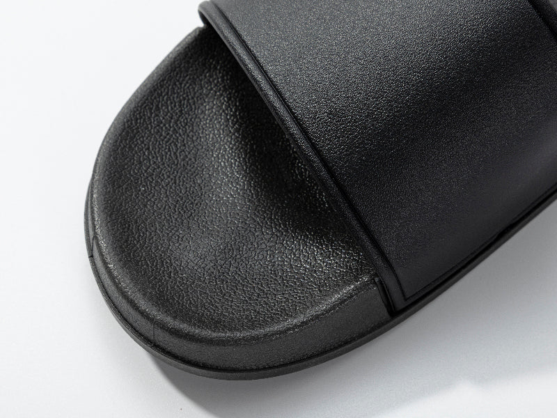 Craft Express Black DTF Sliders – Adult Size Customizable Slide Sandals