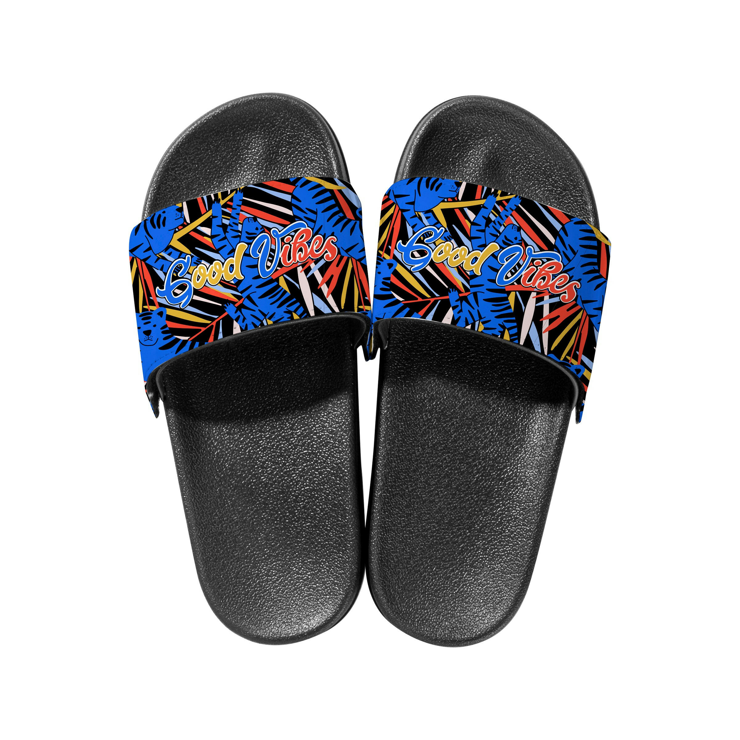 Vegan Leather Sublimation Sliders- Adult.