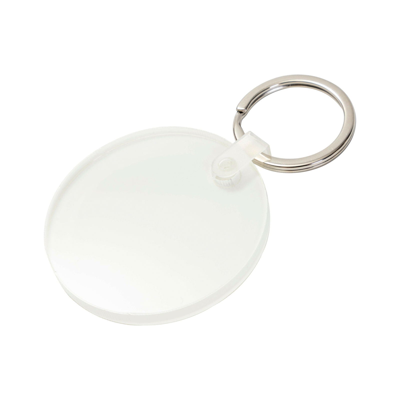 Round Sublimation Acrylic Keyring - 4 Pack - Craft Express - 